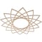 Ekena Millwork Eleanor Wood Fretwork Pierced Ceiling Medallion, Alder, 40"OD x 15 3/8"ID x 1/4"T CMWP40X40X0250EAAL - alternate 4